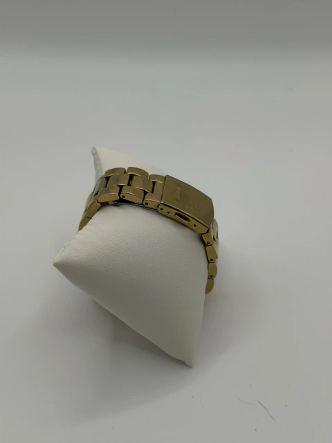 Relógio Guess Feminino Dourado com Strass
