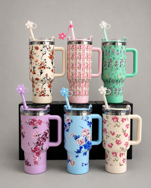 Vaso térmico de 1.200lts floreado QUENCHER 