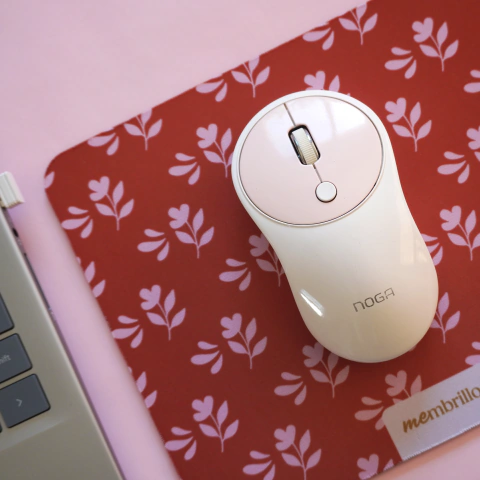 MOUSE PAD | PRIMAVERA ROSA & ROJO