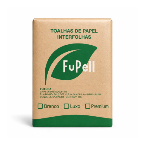 Toalhas de Papel Interfolhas 100% Celulose
