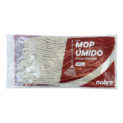 Refil de Mop Úmido Ponta Cortada