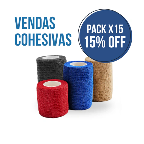 COMBO: Pack Vendas Cohesivas x 15 Unidades (15% OFF)