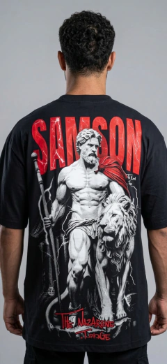 Camiseta Oversize Samson