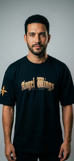 Camiseta Oversize Alas Doradas - comprar en línea