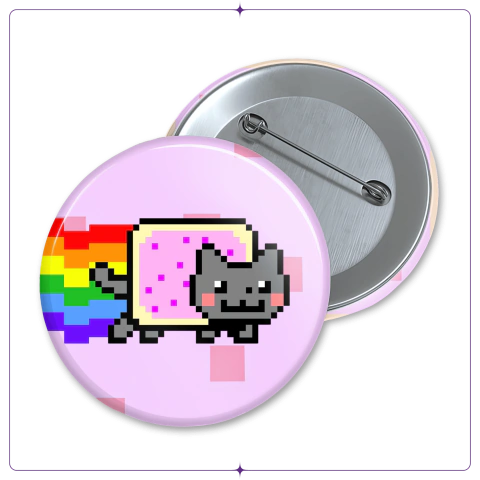 Botton Nyan Cat na internet