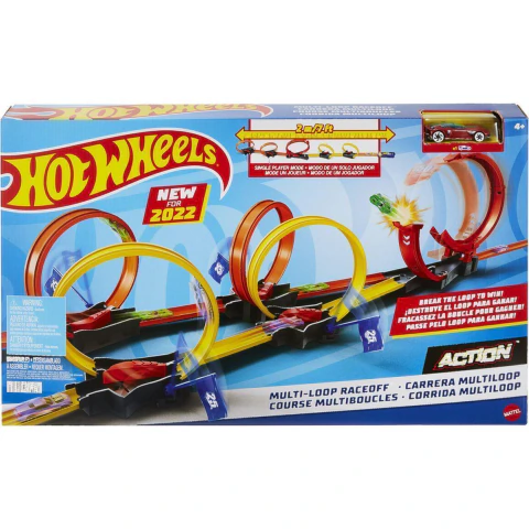 Pista Hot Wheels Action Multi Looping