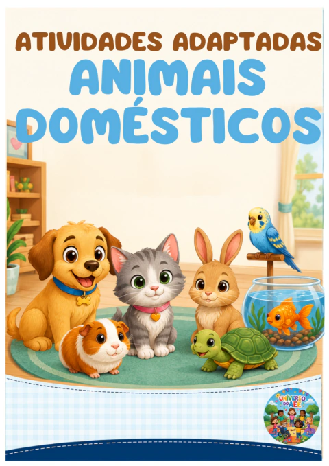 ATIVIDADES ADAPTADAS – ANIMAIS DOMÉSTICOS