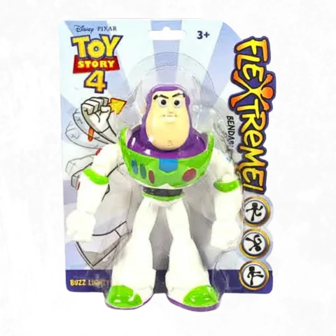 Buzz Lightyear Toy Story 4 Flextreme Figura Flexible Mattel, nueva