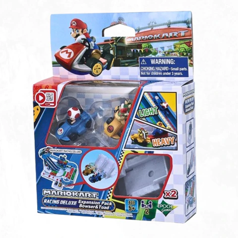 Mario Kart Racing Deluxe, EPOCH Games– Pack Expansión Bowser & Toad 7417, nuevo