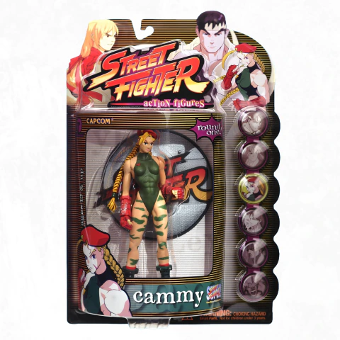 Cammy Player One Green Camo Round 1, Street Fighter 1999 ReSaurus, nueva