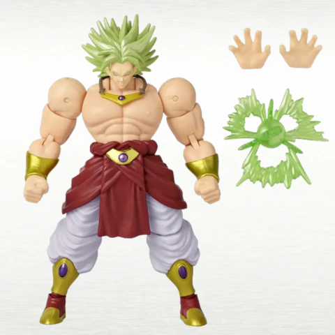 Batalla Goku Super Saiyan vs Broly, Dragon Ball Super Stars Pack , 2 Figuras Articuladas 16.5 cm.