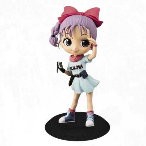 Figura Bulma Q Posket Ver. B – Dragon Ball, Banpresto, nueva.