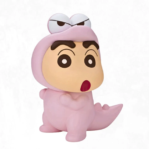 Figura Shinnosuke Nohara Waniyamasan Pastel Color – Crayon Shinchan SOFVIMATES – Banpresto, nuevo.