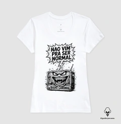 Não Vim Pra Ser Normal - Rádio Carunha - Edição Terror P&B - comprar online