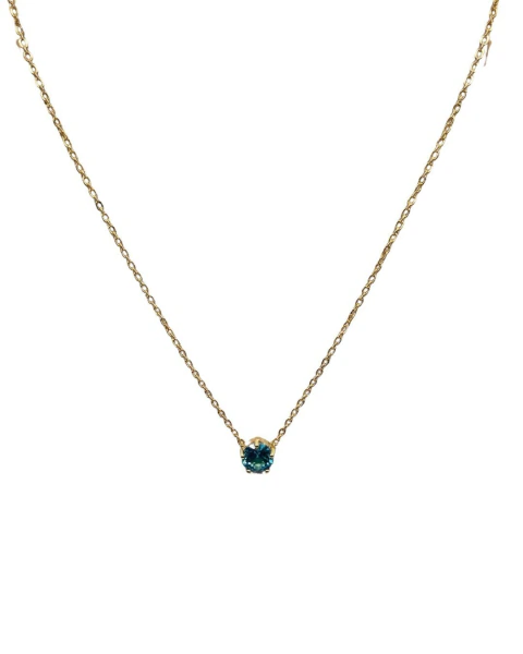 Collar Blue Solitaire | El toque de luz que tu cuello necesita