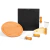 Conjunto para queijo em bambu personalizado - 5 pçs
