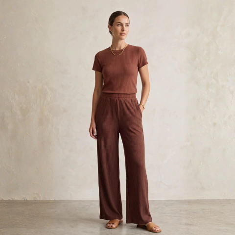 Calça Essence Marrom Maple