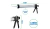 Pistola Aplicador de Silicone Tubular Metálico 750ml Sparta na internet