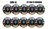 Disco Flap 7" Denver Kit com 10 Unidades – Grão 40, 60, 80 e 120 - comprar online