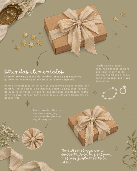OFRENDAS ELEMENTALES (15-25 pz)