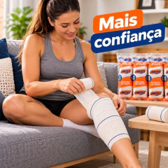 ATADURA DE CREPOM 10CM X 1.80M PLUS UNITEX