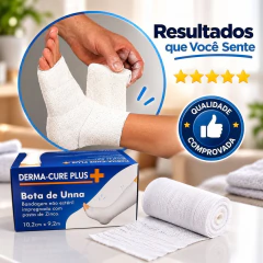 BOTA DE UNNA DERMA CURE ELASTICA 10,2CM 9,2M - loja online