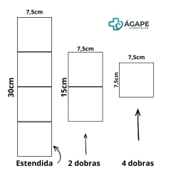 AGE DERM COMPRESS 7,5CMX7,5CM (F) 7,5CMX30CM(A) - loja online