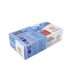 Luva Nitrílica Sem Pó Azul Tamanho G Descarpack Cx c/100 - comprar online