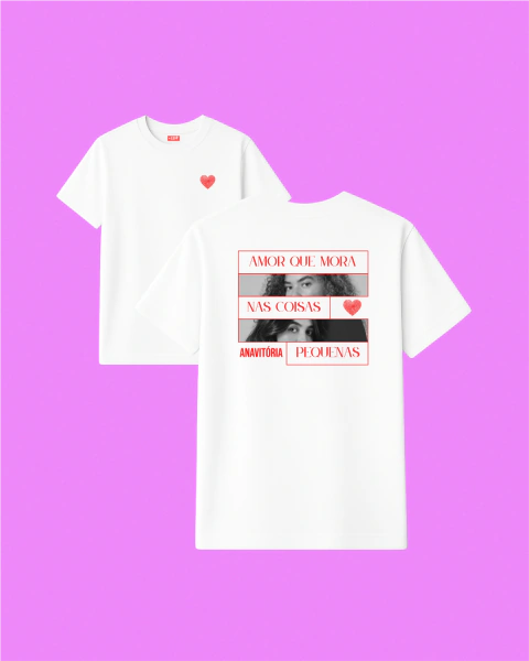 Camisa - ANAVITÓRIA | AMOR QUE MORA NAS COISAS PEQUENAS