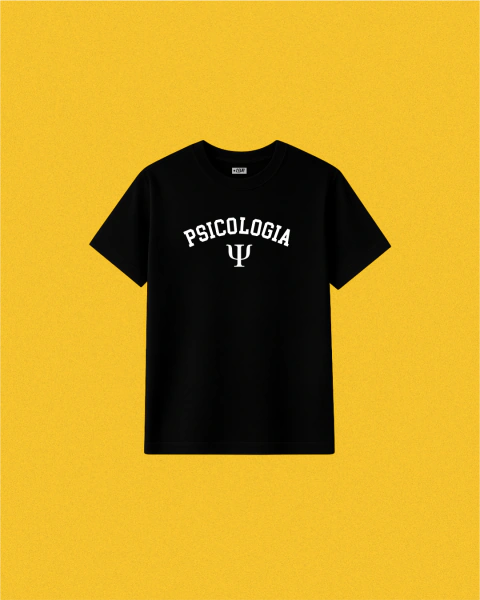 Camisa Universitária – Símbolo - PRETA