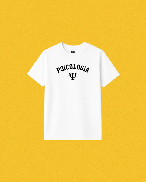 Camisa Universitária – Símbolo - BRANCA