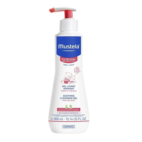Gel Lavante Calmante Mustela Bebê 300ml