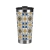 Copo Térmico Azulejo Clássico 473ml Inox com Tampa - Vintage