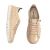 Tênis Feminino Bottero Twister Couro Slip On Elástico - Brown Sugar - comprar online