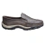 Mocassim Onda Surf Em Couro - Café