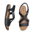 Sandália Feminina Elástico Usaflex Calce Fácil - Preto - comprar online