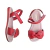 Sandália Infantil Pampili Bombom Laço - Vermelho - comprar online