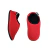 Meia Com Sola de Borracha Crep Infantil - Vermelho - comprar online