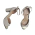 Sandália Feminina Salto Grosso Médio Vizzano Com Glitter - Dourado - comprar online