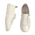 Tênis Feminino Bottero Twister Couro Slip On Elástico - Off White - comprar online