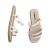 Rasteira Feminina Moleca Comfy Calce Fácil - Branco - comprar online