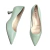 Sapato Scarpin Bebecê Bico Fino Elegância Conforto - Verde - comprar online