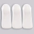 Kit 3 Pares de Meia Lupo Sport Invisível - Branco - comprar online