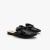 Sapato Sua Cia Mini Mule Bico Fino - Preto