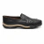 Mocassim Onda Surf Em Couro - Preto