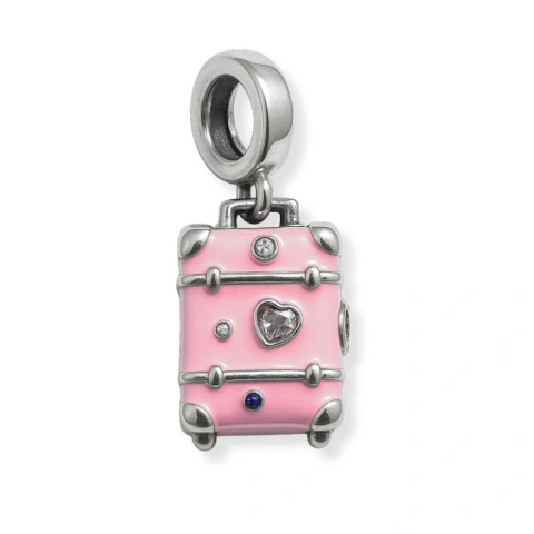 BERLOQUE DE PRATA 925 MODELO MALA ROSA