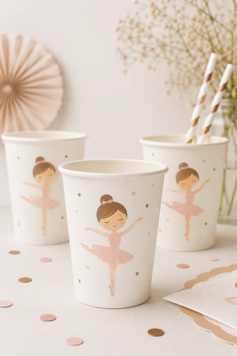 VASOS BAILARINA X 10