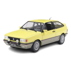 Miniatura Carrinho Ferro Volkswagen Gol GTI 93 Amarelo 1/24