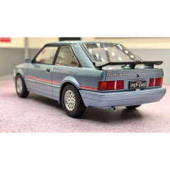 Miniatura Carrinho Ford Escort Xr3 Azul 1991 1/24 Nacional - Mestre Colecionador