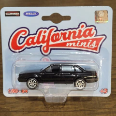 Miniatura Carro Carrinho Volkswagen Santana Preto 1/64 Welly - comprar online